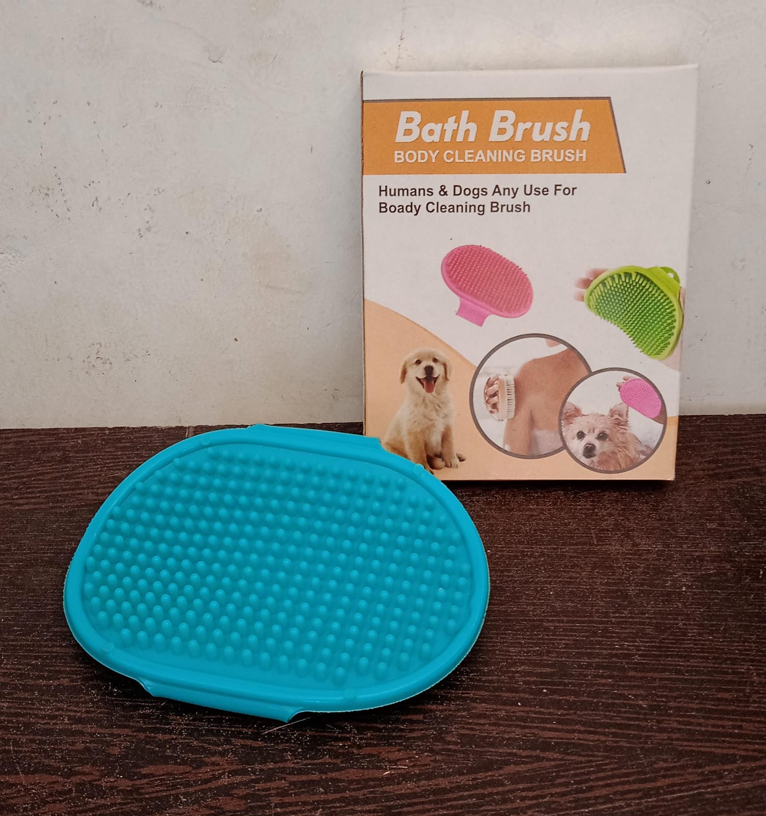 4148 Dog Bath Brush Dog Grooming Brush, Pet Shampoo Bath Brush Soothing Massage Rubber Comb with Adjustable Ring Handle for Long Short Haired Dogs (1 Pc) 4148 Dog Bath Brush Dog Grooming Brush, Pet Shampoo Bath Brush Soothing Massage Rubber Comb with Adjustable Ring Handle for Long Short Haired Dogs (1 Pc)